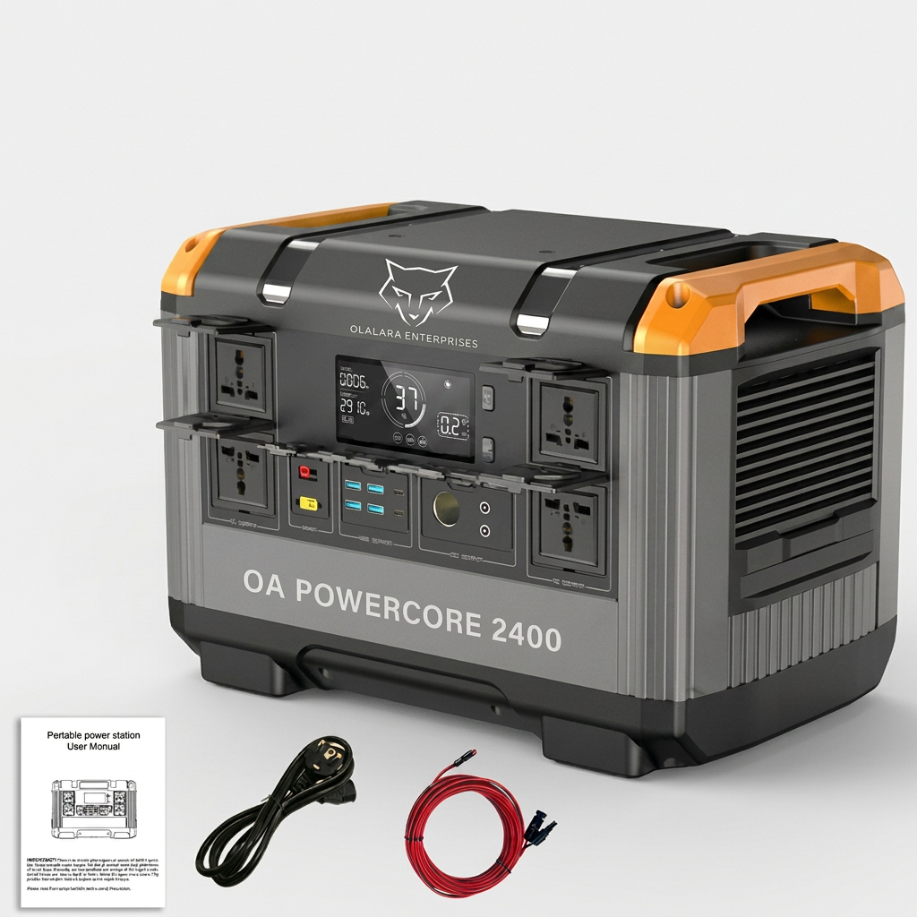 OA PowerCore 2400 portable power station